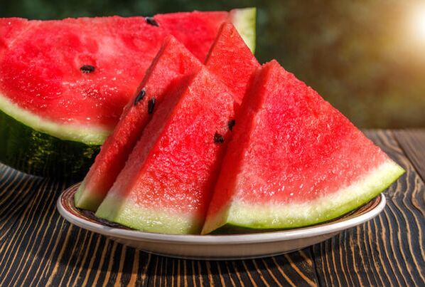 Watermelon to increase the potential